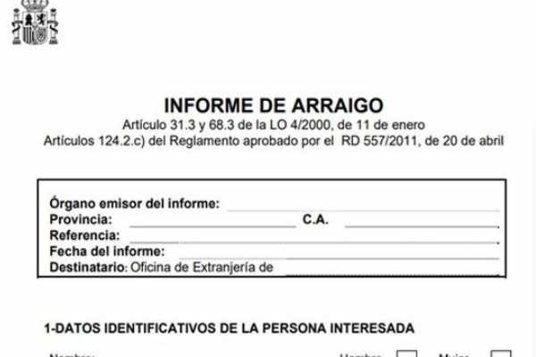 ¿Qué tipo de contrato se necesita para el arraigo social?