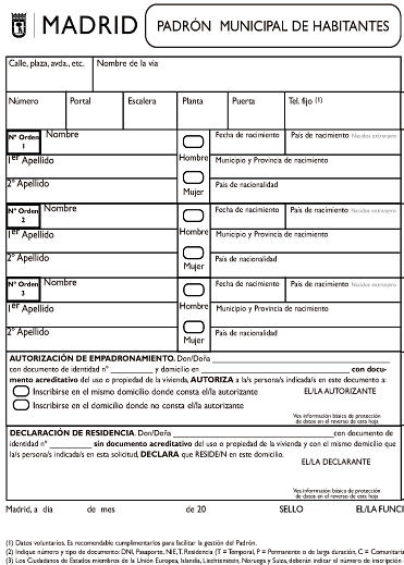 ¿Qué papeles necesito para empadronarme en España?