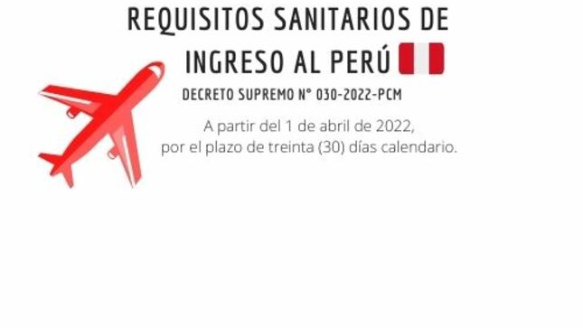 Requisitos para Ingresar a Peru desde España