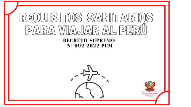 ¿Qué se necesita para ingresar al Perú desde Europa?