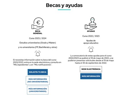 ¿Quién tiene derecho a la beca MEC?