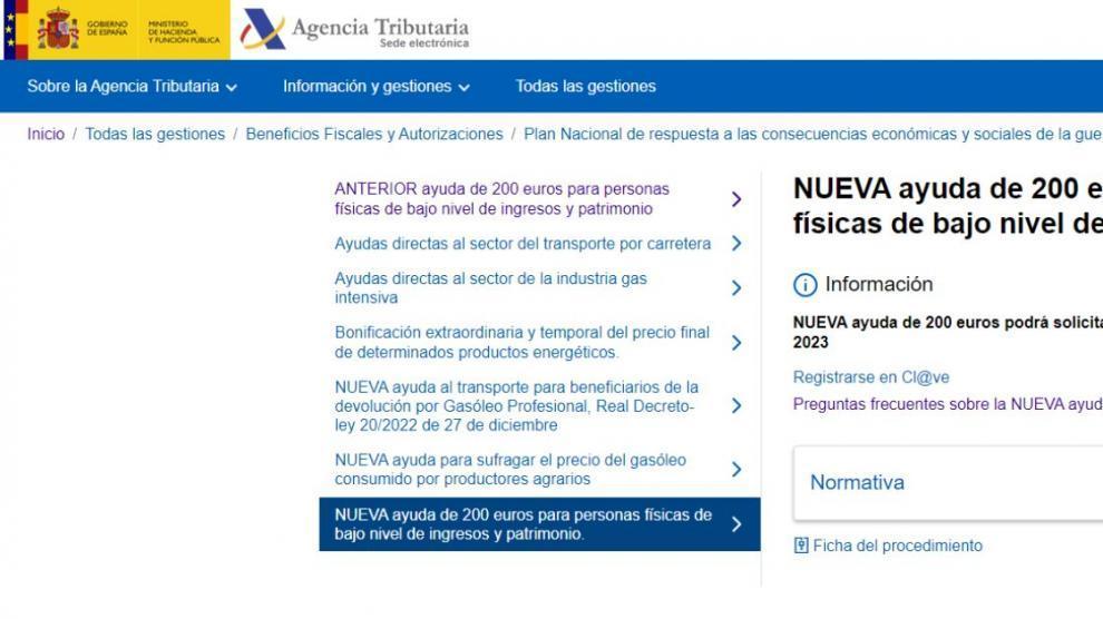 ¿Qué se necesita para la ayuda de 200 euros?