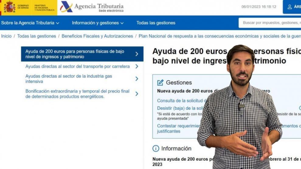 ¿Quién puede pedir cheque 200 €?