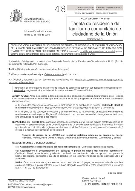 ¿Cuánto tardan los papeles por pareja de hecho?